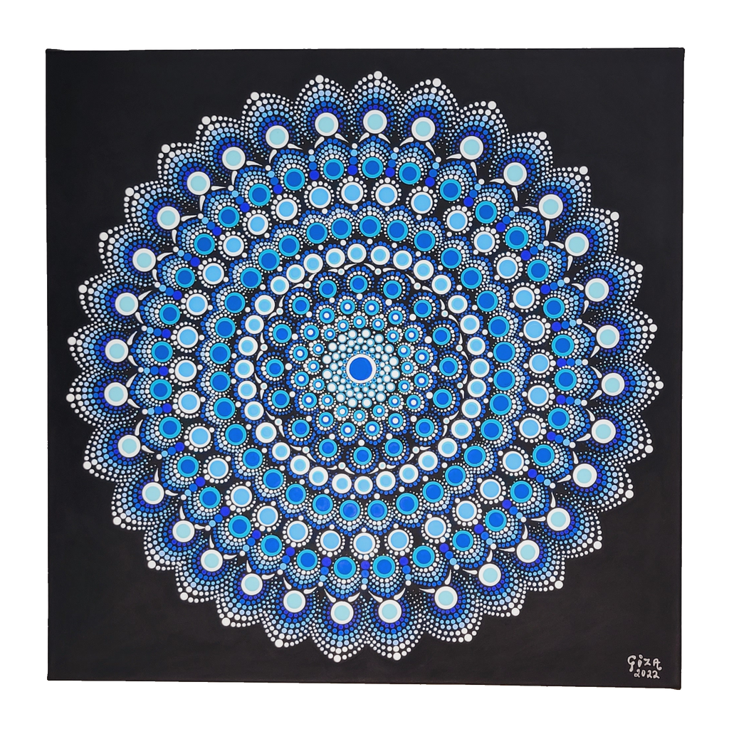 Mandala Painting by Giza 20x20