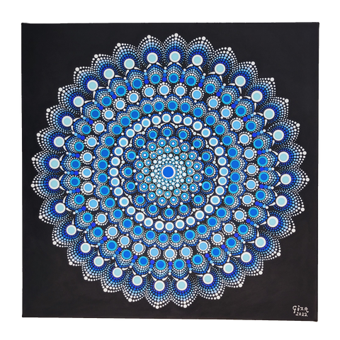 Mandala Painting by Giza 20x20